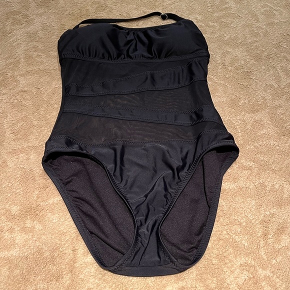 Mossimo black illusion bathing suit - Picture 8 of 8